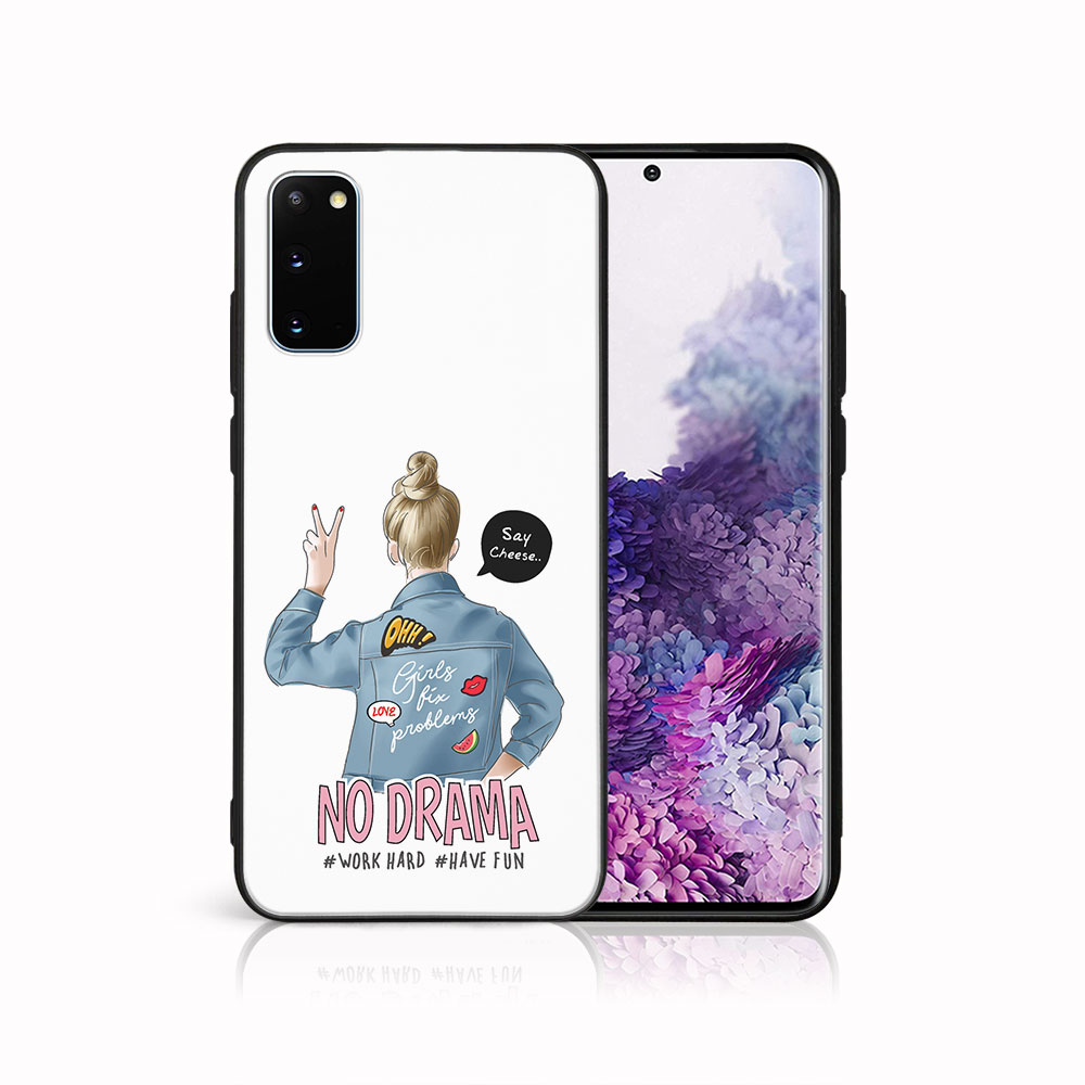 Levně MY ART Ochranný kryt pro Samsung Galaxy S20 NO DRAMA (138)