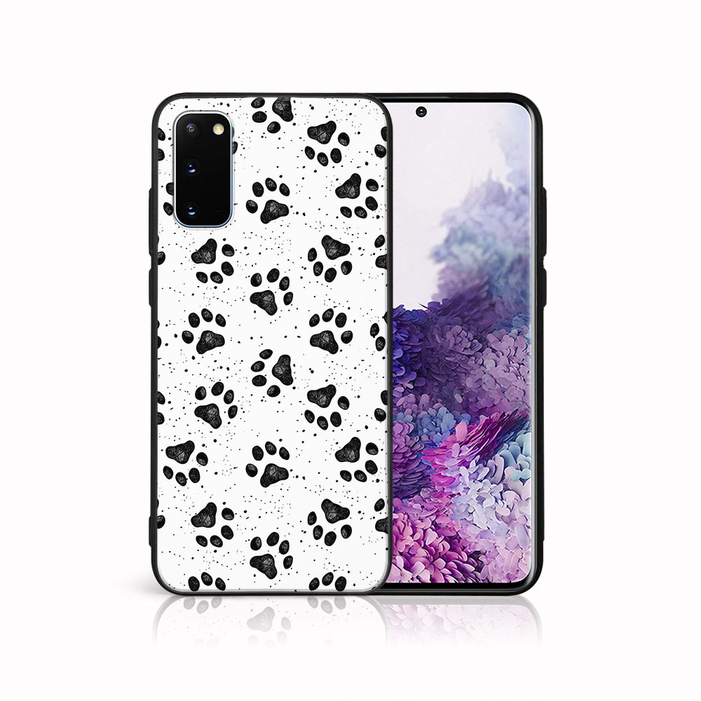 Levně MY ART Ochranný kryt pro Samsung Galaxy S20 Plus PAWS (185)