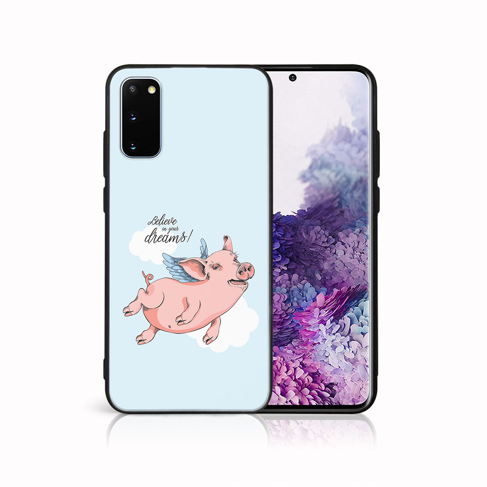 Levně MY ART Ochranný kryt pro Samsung Galaxy S20 Plus PIG (186)