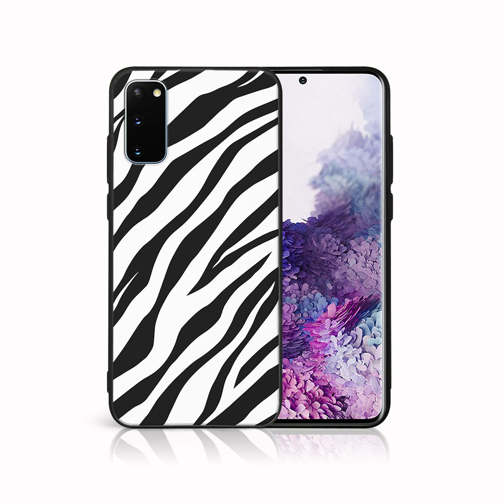 Levně MY ART Ochranný kryt pro Samsung Galaxy S20 ZEBRA (237)