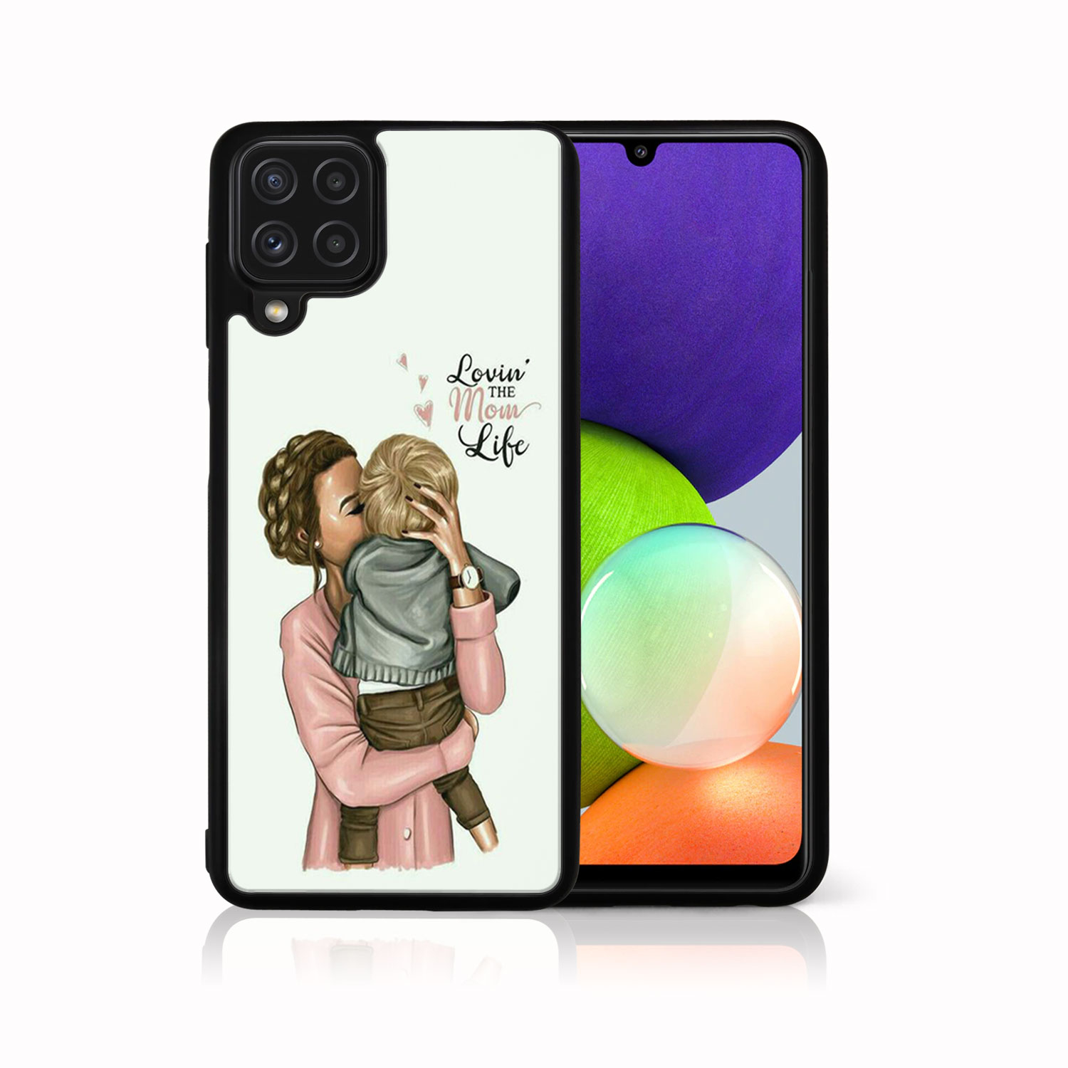 Levně MY ART Silikonový kryt Samsung Galaxy A42 5G MOM LIFE (118)