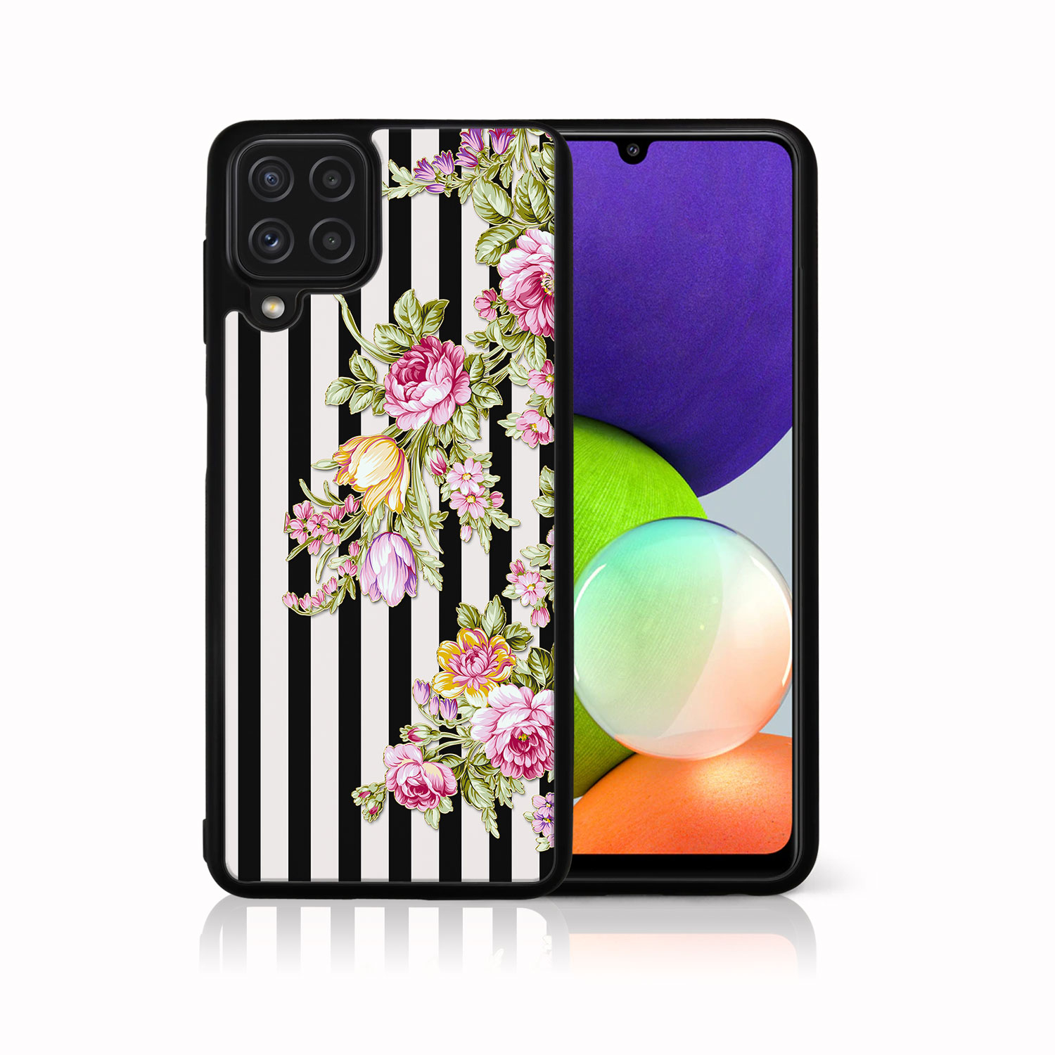 Levně MY ART Silikonový kryt Samsung Galaxy A42 5G STRIPS (176)