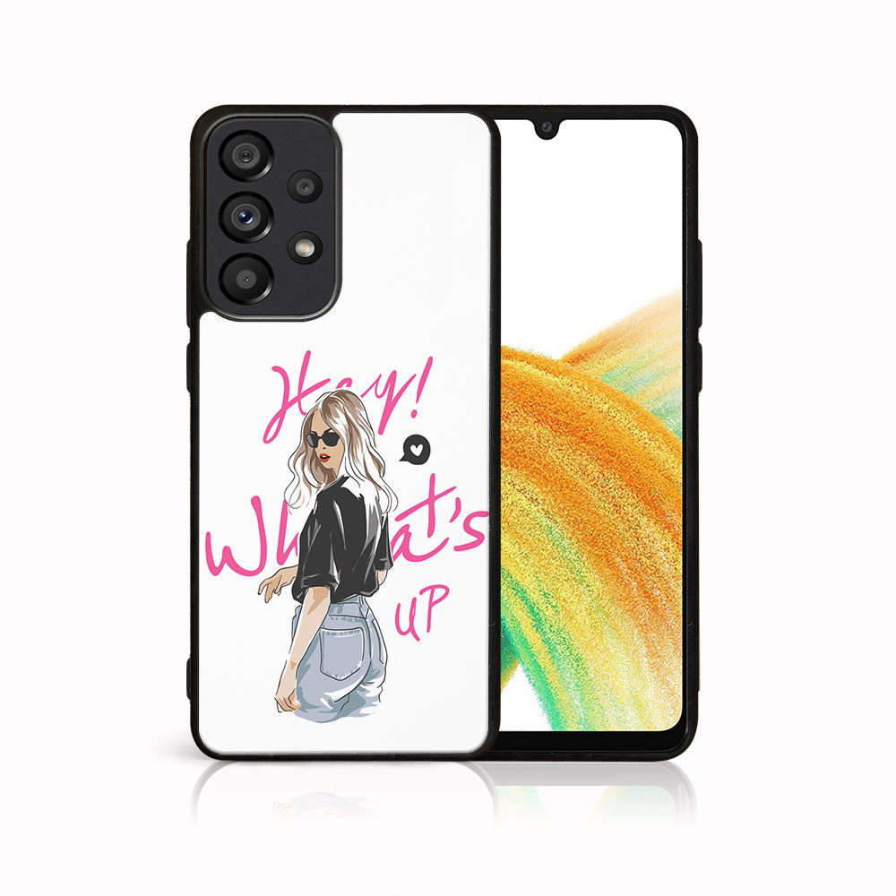 PROTEMIO 50104
MY ART Ochranný kryt Samsung Galaxy A33 5G -WHATSUP (132)