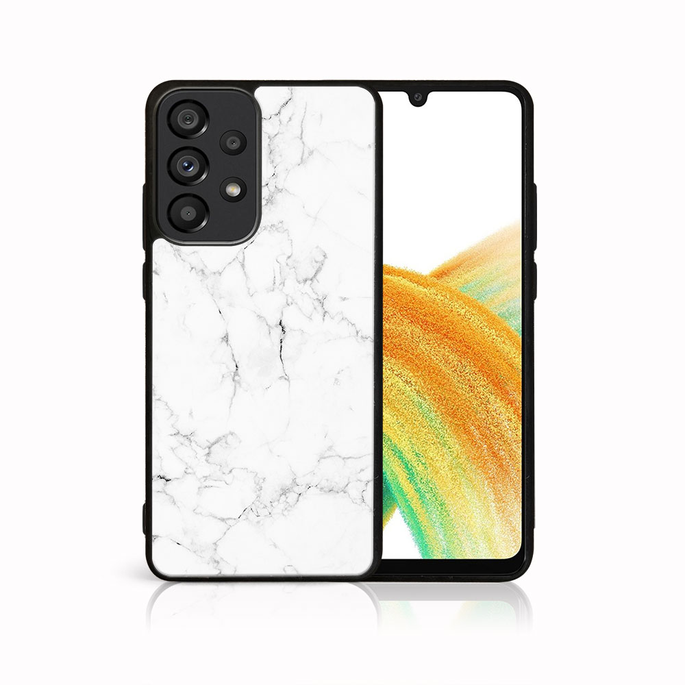 PROTEMIO 50117
MY ART Ochranný kryt Samsung Galaxy A33 5G -WHITE MARBLE (144)