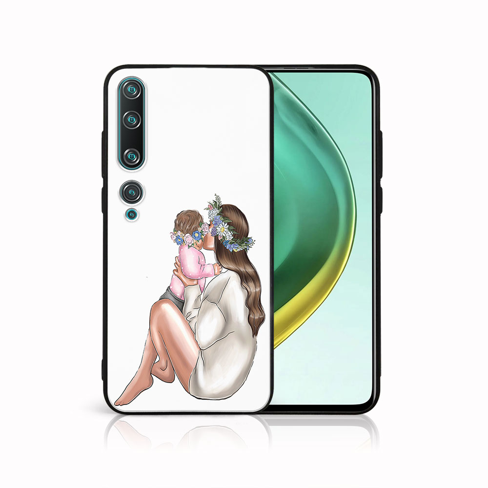 Levně MY ART Silikonový obal Xiaomi Mi 10 / Mi 10 Pro BABY GIRL (111)