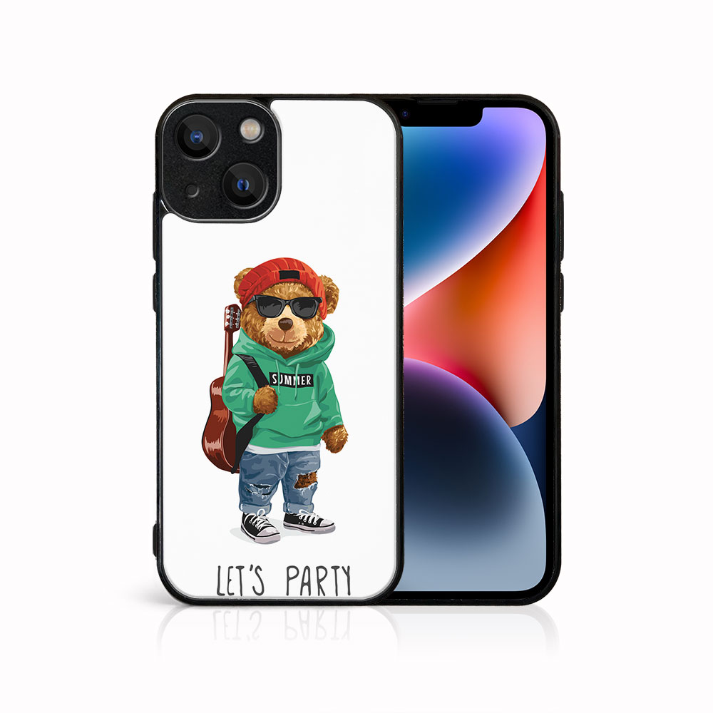 Levně MY ART Ochranný kryt pro Apple iPhone 15 Plus BEAR (177)
