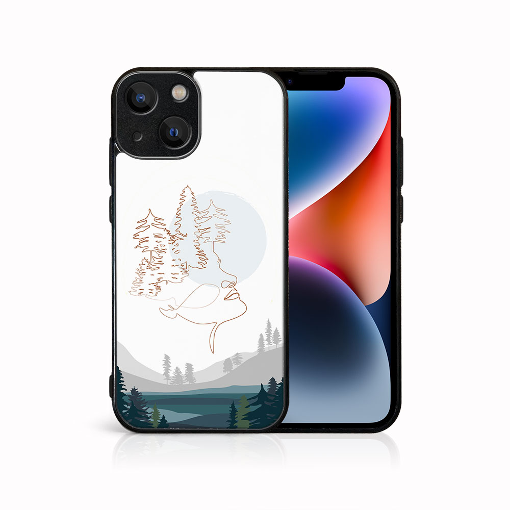 Levně MY ART Ochranný kryt pro Apple iPhone 15 LAKE (192)