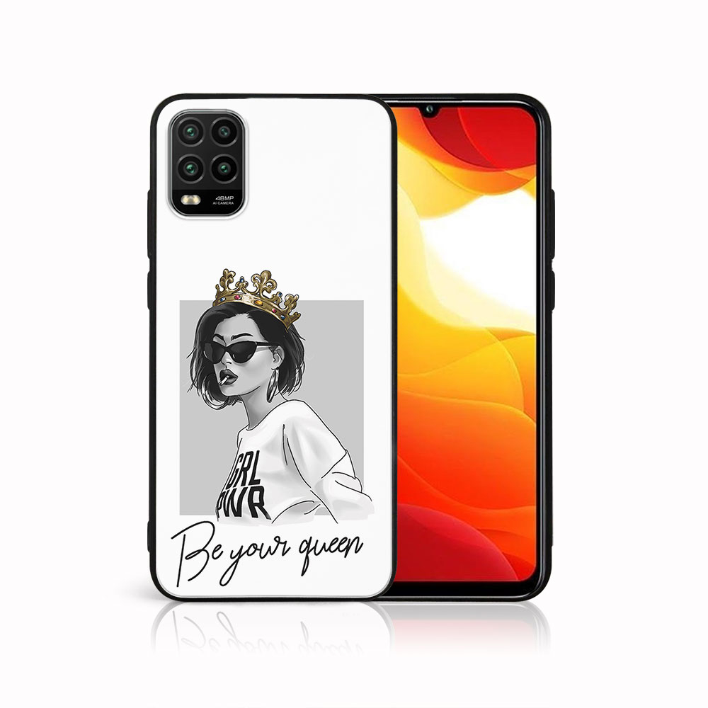 Levně MY ART Silikonový obal Xiaomi Mi 10 Lite QUEEN (139)