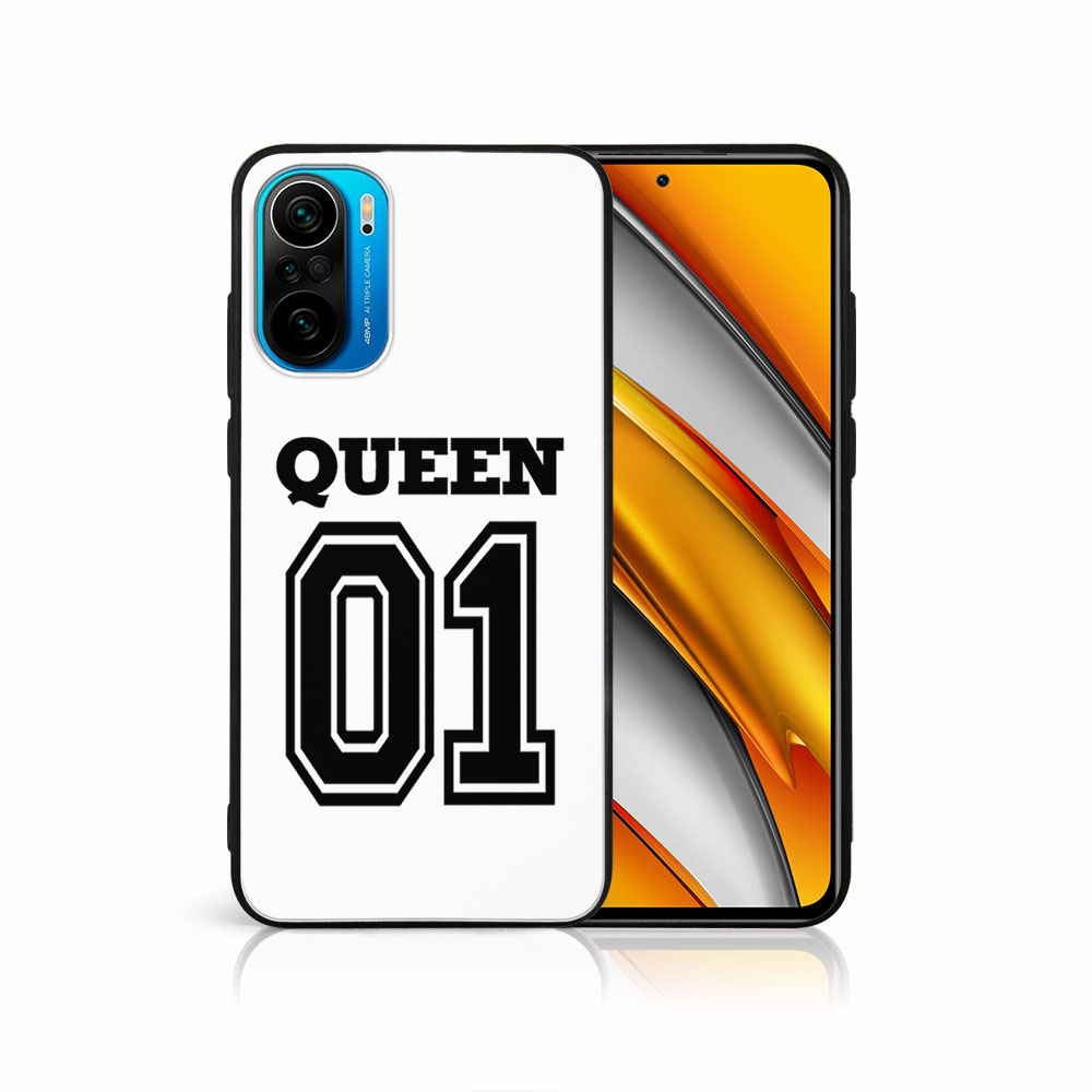 Levně MY ART Silikonový obal Xiaomi Poco F3 QUEEN (030)