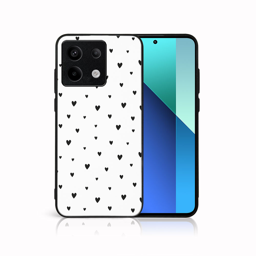 Levně MY ART Ochranný kryt pro Xiaomi Redmi Note 13 Pro 5G BLACK HEARTS (167)