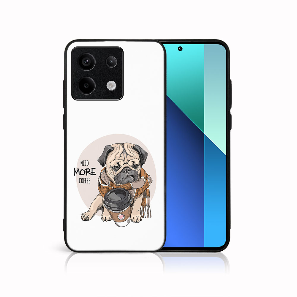 Levně MY ART Ochranný kryt pro Xiaomi Redmi Note 13 Pro 5G MORE COFFEE (184)