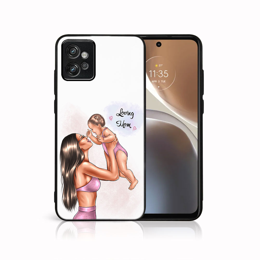 Levně MY ART Ochranný obal Motorola Moto G32 LOVING MOM (115)