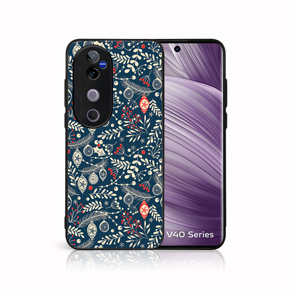 MY ART Kryt s vánočním designem Vivo V40 5G MISTLETOE (070)