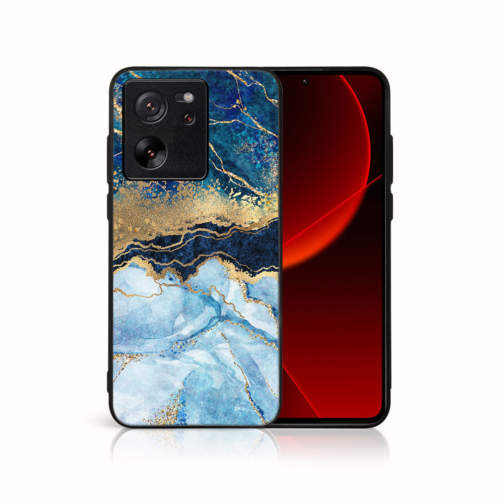 Levně MY ART Ochranný kryt pro Xiaomi 13T/ 13T Pro BLUE MARBLE (141)