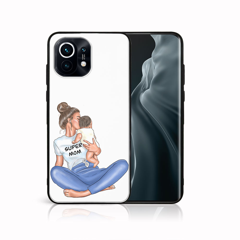 Levně MY ART Silikonový obal Xiaomi Mi 11 SUPERMOM (112)