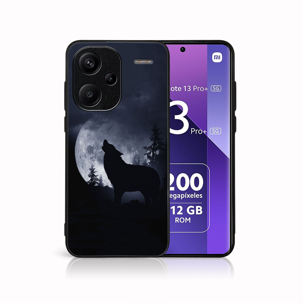 MY ART Ochranný obal pro Xiaomi Redmi Note 13 Pro+ 5G WOLF (247)
