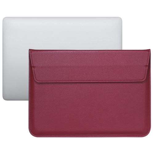 PROTEMIO 29322
LEATHER Pouzdro Apple Macbook Air 13 &quot;/ Macbook Pro 13&quot; vínové