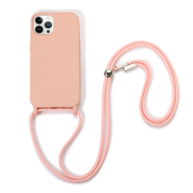 VSECHNONAMOBIL 35206
LANYARD Ochranný kryt se šňůrkou Apple iPhone 13 Pro růžový
