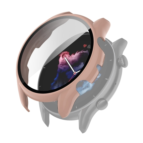 Obal s tvrzeným sklem pro Amazfit GTR 3 / GTR 3 Pro růžový