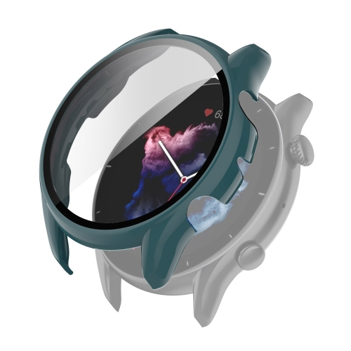 Obal s tvrzeným sklem pro Amazfit GTR 3 / GTR 3 Pro zelený