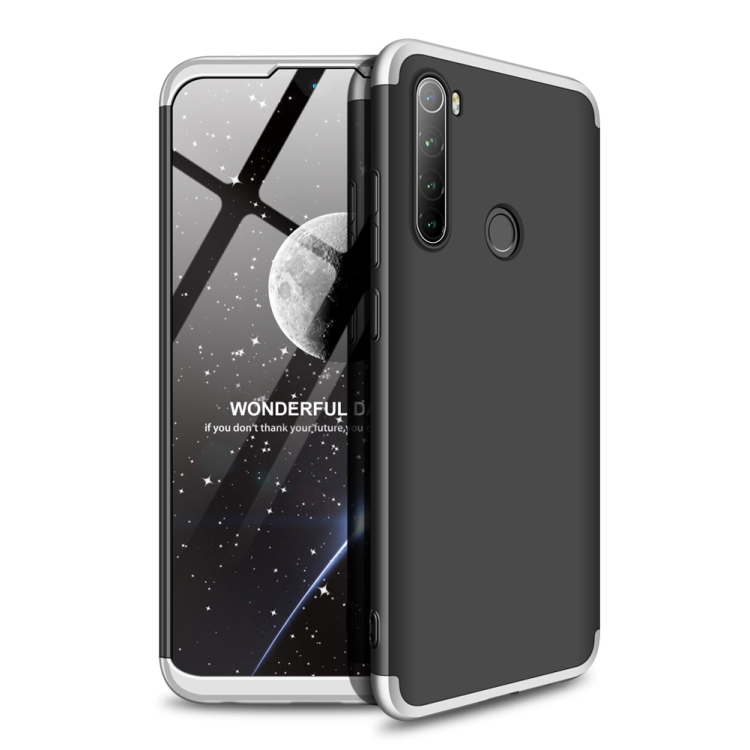 GKK 20334
360° Ochranný kryt Xiaomi Redmi Note 8T černý-stříbrný
