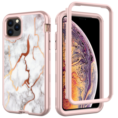 VSECHNONAMOBIL 27135
DUAL ART odolný kryt kryt Apple iPhone 11 Pro Max ROSE GOLD MARBLE
