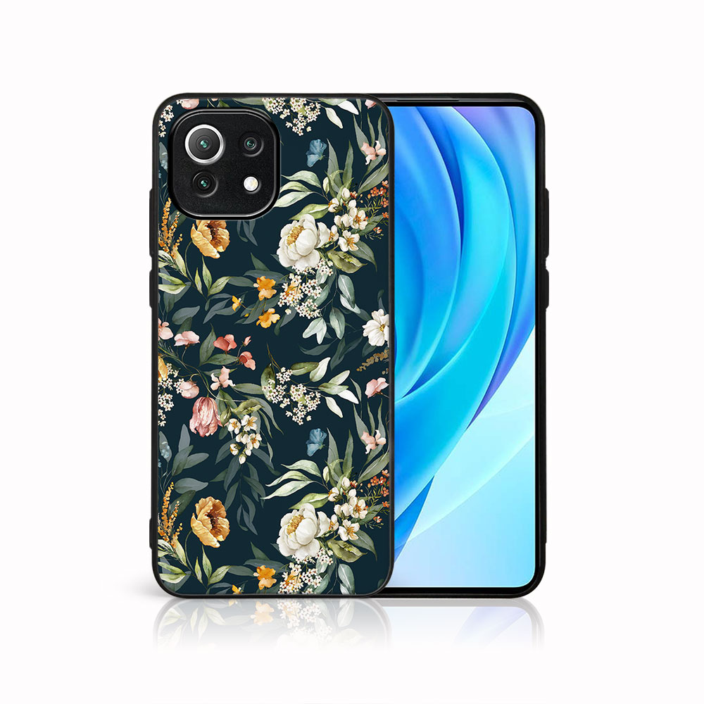 Levně MY ART Ochranný kryt Xiaomi Mi 11 Lite / 11 Lite 5G / 11 Lite NE 5G - FLORA L (158)
