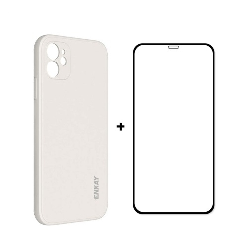 ENKAY 26298
ENKAY Obal + 3D sklo Apple iPhone 12 béžový