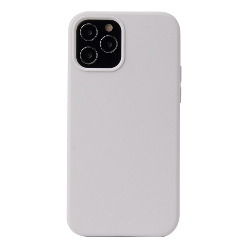 Levně RUBBER Gumový kryt Apple iPhone 12/12 Pro WHITE