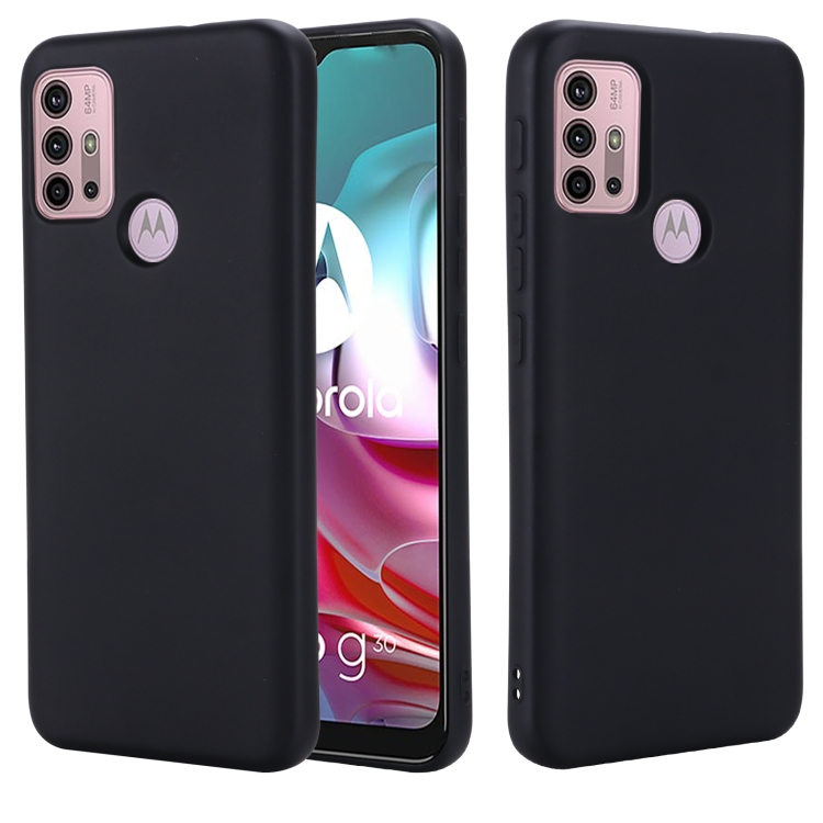 RUBBER Ochranný kryt Motorola Moto G10/G20/G30 černý