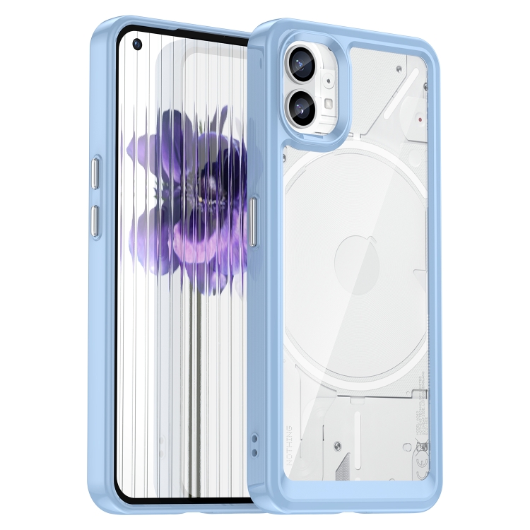Levně CRYSTAL Ochranný kryt Nothing Phone 1 modrý