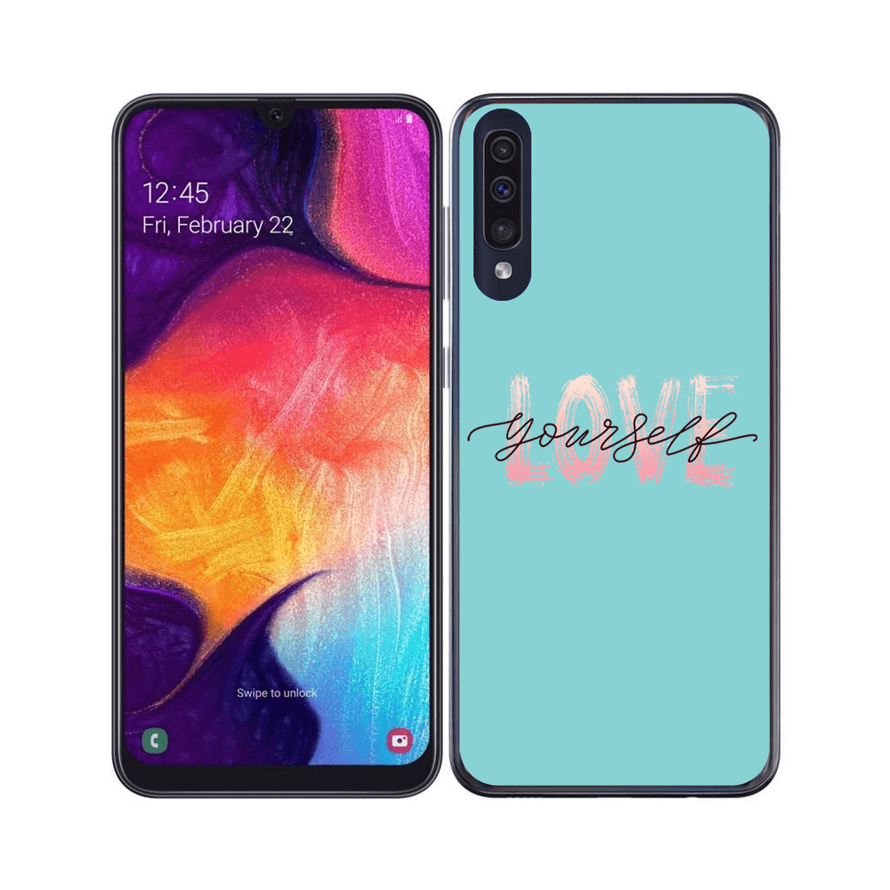 Levně MY ART Ochranný obal Samsung Galaxy A70 YOURSELF (051)