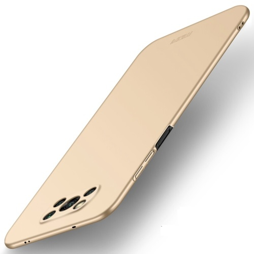 Levně MOFI Ultratenký obal Xiaomi Poco X3 NFC / X3 Pro zlatý