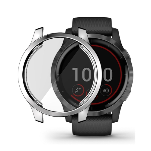 ENKAY Ochranný obal Garmin Venu 2 / Vivoactive 4 stříbrný
