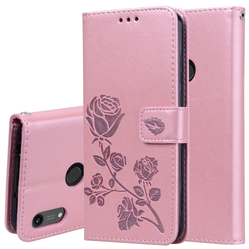 FORCELL ART Peňaženkový obal Honor 8A FLOWERS růžový