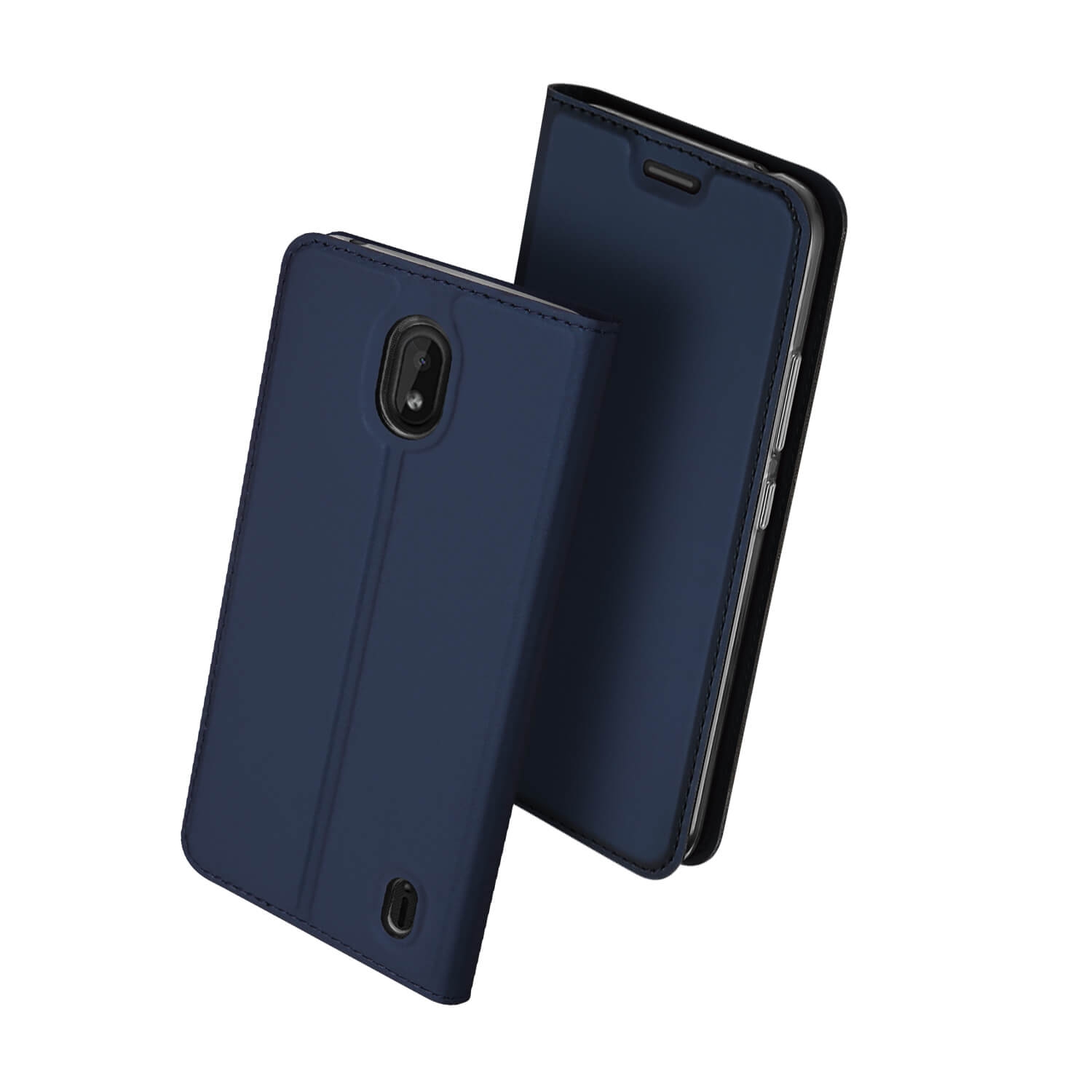 Levně DUX Peňaženkový obal Nokia 1 Plus modrý