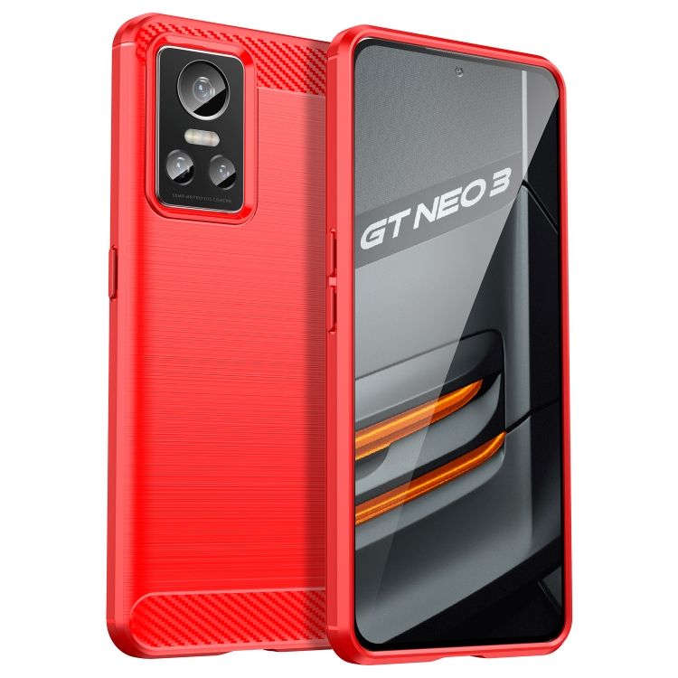 FLEXI TPU Kryt pro Realme GT Neo 3 červený