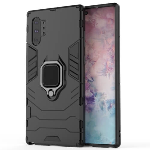 Levně STRONG Ochranný obal Samsung Galaxy Note 10+ černý