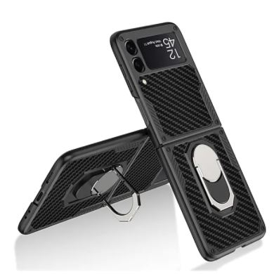 Levně GKK RING Ochranný obal Samsung Galaxy Z Flip 3 5G carbon