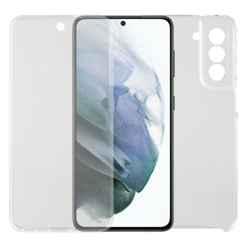 Ochranný oboustranný obal Samsung Galaxy S21 FE 5G průhledný