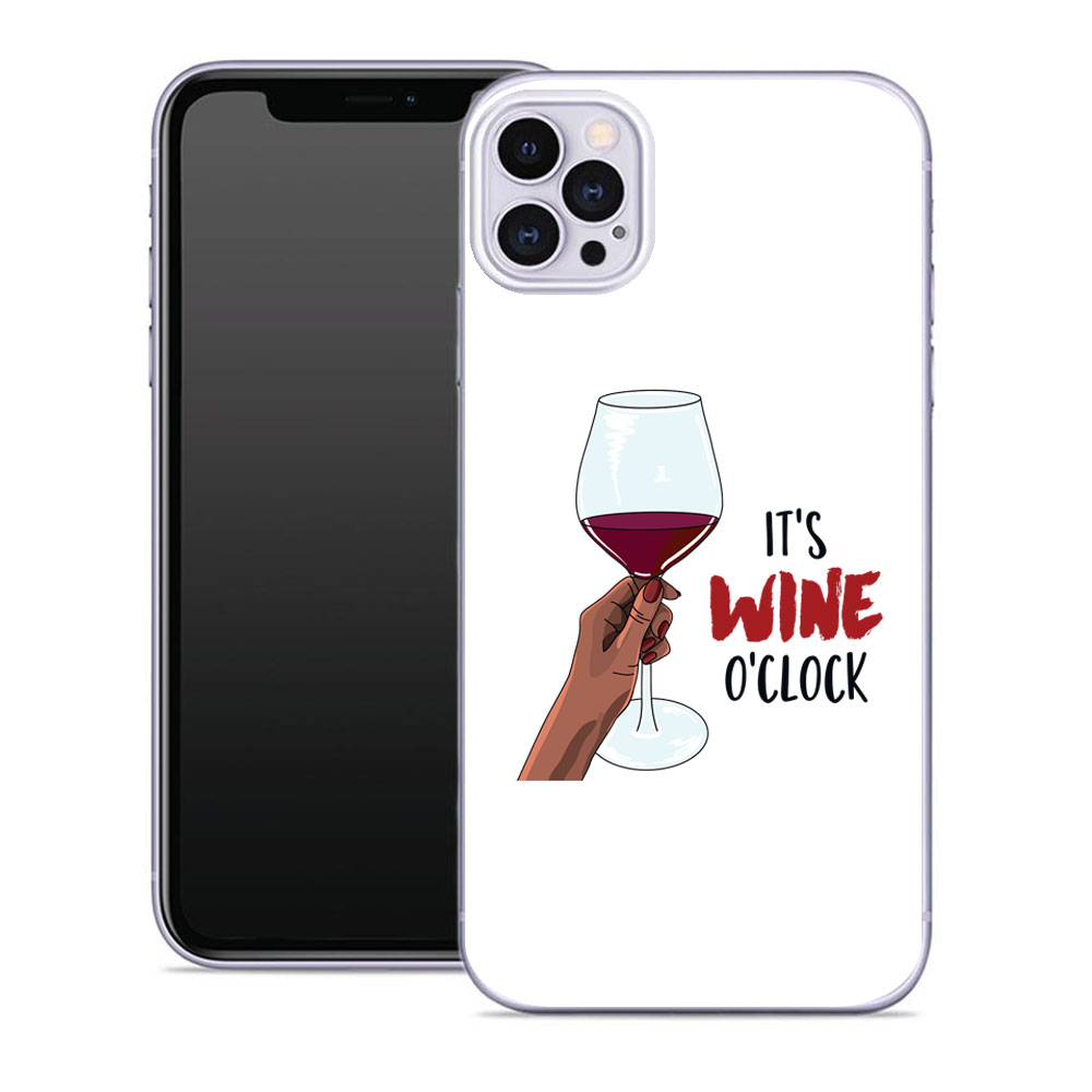Levně MY ART Ochranný kryt Apple iPhone 12 / iPhone 12 Pro WINE (007)