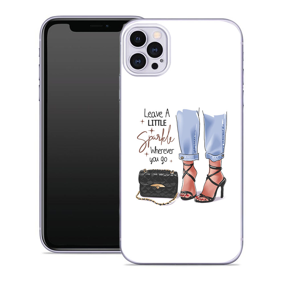 Levně MY ART Ochranný kryt Apple iPhone 12 / iPhone 12 Pro SHOES (061)