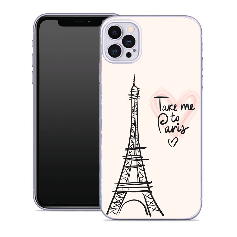 Levně MY ART Ochranný kryt Apple iPhone 12 / iPhone 12 Pro PARIS (057)