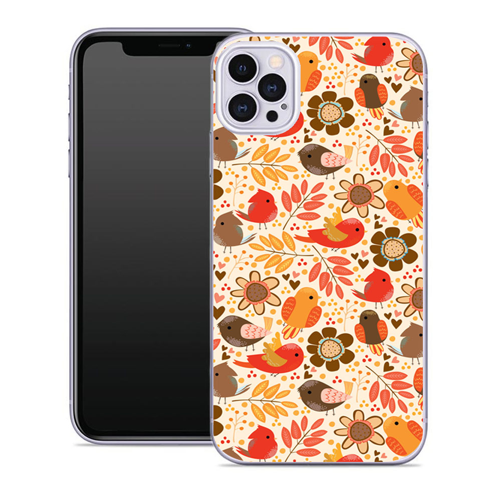 Levně MY ART Ochranný kryt Apple iPhone 12 / iPhone 12 Pro BIRD S (004)