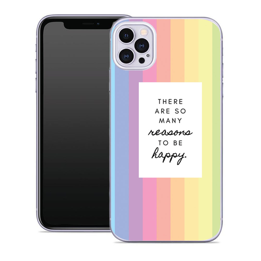 Levně MY ART Ochranný kryt Apple iPhone 12 / iPhone 12 Pro REASONS (040)