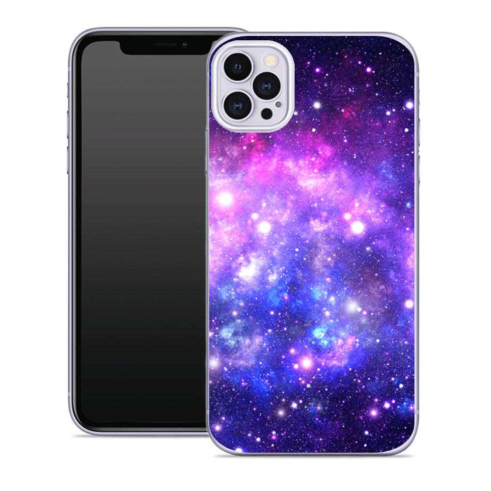Levně MY ART Ochranný kryt Apple iPhone 12 / iPhone 12 Pro GALAXY (015)