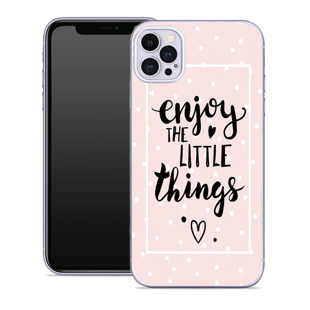 Levně MY ART Ochranný kryt Apple iPhone 12 / iPhone 12 Pro LITTLE THINGS (039)