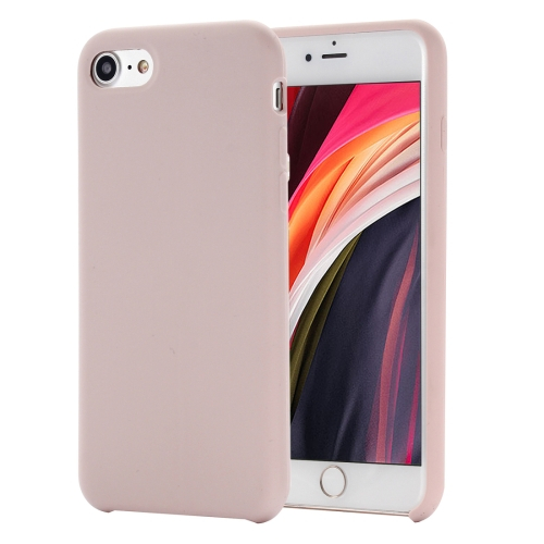 RUBBER gumový kryt Apple iPhone SE 2022 / 2020 růžový