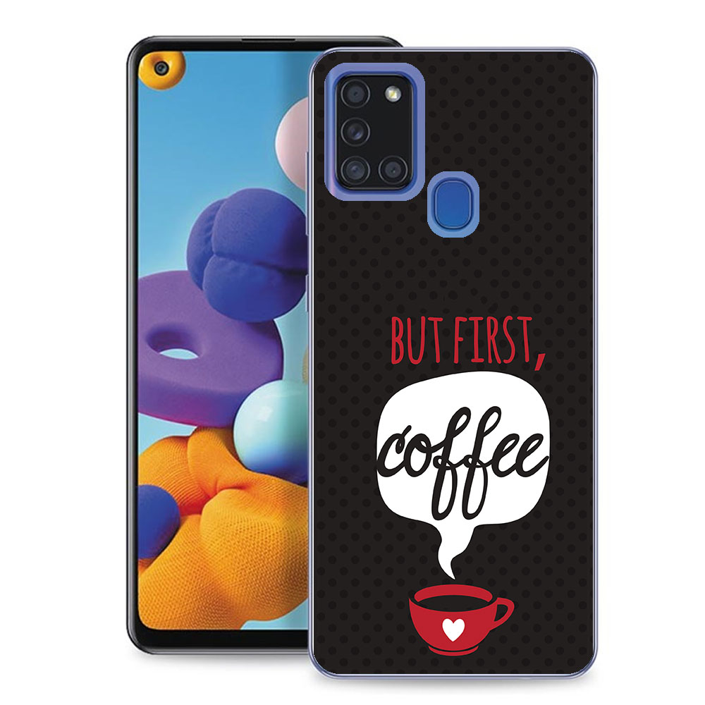 Levně MY ART Ochranný kryt Samsung Galaxy A21s COFFEE (056)