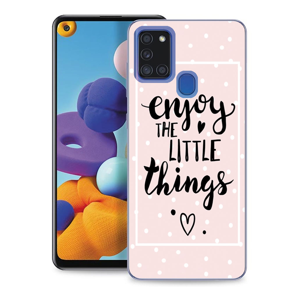 Levně MY ART Ochranný kryt Samsung Galaxy A21s LITTLE THINGS (039)